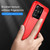 For Xiaomi Redmi 10 Power Brushed Texture Carbon Fiber TPU Case(Red)