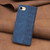 For iPhone SE 2022 / 7 / 8 Plaid Embossed Leather Phone Case(Blue)