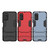 For Huawei Honor V30 Pro Shockproof PC + TPU Protective Case with Invisible Holder(Navy Blue)