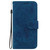 For iPhone 14 Pro Butterfly Rose Embossed Leather Phone Case(Blue)