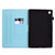 For Samsung Galaxy Tab A9+ Colored Drawing Sewing Smart Leather Tablet Case(Little Butterfly)