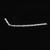 For Honda Civic 2016-2019 Car Central Control Air Outlets Upper Diamond Decorative Sticker, Left-hand Drive