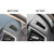 For Honda Civic 2016-2019 Car Instrument Air Outlets Diamond Decorative Sticker, Left-hand Drive