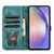 For Samsung Galaxy A54 5G Butterfly Cat Embossing Flip Leather Phone Case(Wathet)