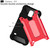 For Galaxy S5 / G900 Tough Armor TPU + PC Combination Case(Red)