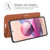 For Xiaomi Redmi Note 10 4G / Note 10S Litchi Texture Horizontal Flip Protective Case with Holder & Card Slots & Wallet(Brown)