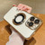 For iPhone 15 Pro Magsafe Electroplating TPU Phone Case(Golden)