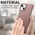 For iPhone 15 Plus Litchi Oil Edge Leather Back Phone Case(Jujube Apricot)