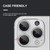 For iPhone 13 Pro / 13 Pro Max ENKAY AR Anti-reflection Individual Diamond Ring Camera Lens Glass Full Film(Pink)