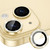 For iPhone 14 / 14 Plus ENKAY AR Anti-reflection Individual Diamond Ring Camera Lens Glass Full Film(Golden)