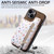For iPhone 6 Plus / 6s Plus Retro Painted Zipper Wallet Back Phone Case(Brown)