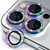 For iPhone 14 Pro / 14 Pro Max ENKAY AR Anti-reflection Individual Diamond Ring Camera Lens Glass Full Film(Colorful)