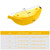 Creative Kennel Banana Shape Cat Litter Winter Warm Pet Nest, Size:XL(Yellow)