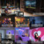 Home HD Projector 1080P Bluetooth WIFI Mobile Phone Smart Projector, Specification: AU Plug(2+16G)