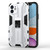For iPhone 12 mini Supersonic PC + TPU Shock-proof Protective Case with Holder (Silver)