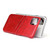 For iPhone 11 Pro Fierre Shann Retro Oil Wax Texture PU Leather Case with Card Slots (Red)