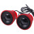 3.5mm Stereo Mini Mobile Speaker for New iPad (iPad 3) / iPad 2 / iPhone 5 / iPhone 4 & 4S / Tablet PC / Laptop, Red(Red)