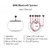 Mini Metal Wireless Bluetooth Speaker,  Hands-free, LED Indicator(Red)