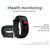 QS100 0.96 inches TFT Color Screen Smart Bracelet IP67 Waterproof, Support Call Reminder /Heart Rate Monitoring /Sleep Monitoring /Sedentary Reminder /Blood Pressure Monitoring (Blue)