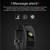 QS100 0.96 inches TFT Color Screen Smart Bracelet IP67 Waterproof, Support Call Reminder /Heart Rate Monitoring /Sleep Monitoring /Sedentary Reminder /Blood Pressure Monitoring (Blue)