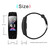 QS100 0.96 inches TFT Color Screen Smart Bracelet IP67 Waterproof, Support Call Reminder /Heart Rate Monitoring /Sleep Monitoring /Sedentary Reminder /Blood Pressure Monitoring (Blue)