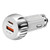ACC-310 PD 20W + QC3.0 38W Dual Ports Fast Charging Car Charger (White)