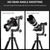 YELANGU  A201 360 Degree Horizontal Gimbal Tripod Head for DV and SLR Cameras (Black)