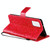 For Galaxy S20+ Sun Print Horizontal Flip Protective Case with Holder & Card Slots & Wallet(Red)