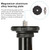 TRIOPO 554 Adjustable Portable  Aluminum Alloy Tripod with D-2A Ball Head for SLR Camera