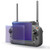 For DJI RC Plus with Screen STARTRC 2pcs Frosted Purple Eye Protection Tempered Glass Film