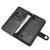 DG.MING Crazy Horse Texture Flip Detachable Magnetic Leather Case with Holder & Card Slots & Wallet for Galaxy A10(Black)
