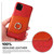 For iPhone 11 Fierre Shann Oil Wax Texture Genuine Leather Back Cover Case with 360 Degree Rotation Holder & Card Slot (Red)
