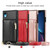For iPhone XR Square Zipper Wallet Bag TPU+PU Back Cover Case with Holder & Card Slots & Wallet & Cross-body Strap(Red)