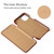 For iPhone 11 Fierre Shann Business Magnetic Horizontal Flip Genuine Leather Case (Brown)