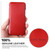 For iPhone 11 Pro Fierre Shann Business Magnetic Horizontal Flip Genuine Leather Case (Red)