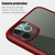 For iPhone 11 Pro Max Double-sided Plastic Glass Protective Case (Red)