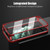 For iPhone 11 Pro Max Double-sided Plastic Glass Protective Case (Red)