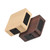 Q1A Bluetooth 4.2 Mini Wooden Double Horns Bluetooth Speaker(Walnut Texture)