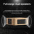 Q1A Bluetooth 4.2 Mini Wooden Double Horns Bluetooth Speaker(Walnut Texture)