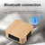 Q1A Bluetooth 4.2 Mini Wooden Double Horns Bluetooth Speaker(Walnut Texture)