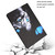 For Amazon Kindle Fire HD8 (2020) Colored Drawing Horizontal Flip Leather Case with Holder & Card Slots & Sleep / Wake-up Function(Butterfly Cat)