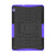 For Huawei MediaPad T3 10 Tire Texture Shockproof TPU+PC Protective Case with Holder(Purple)
