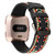 For Fitbit Versa Ethnic Style Genuine Leather  Watch Band(Colorful)