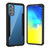 For Samsung Galaxy S20 Ultra iPAKY Thunder Series Aluminum Frame + TPU Bumper + Clear PC Shockproof Case(Black)