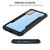 For Samsung Galaxy S20 Ultra iPAKY Thunder Series Aluminum Frame + TPU Bumper + Clear PC Shockproof Case(Black)