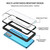 For Samsung Galaxy S20 iPAKY Thunder Series Aluminum Frame + TPU Bumper + Clear PC Shockproof Case(Black)