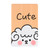 For Lenovo Tab P11 (TB-J606F) Coloured Drawing Pattern Horizontal Flip Leather Case with Three-folding Holder(Cute)