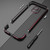 For iPhone 11 Aurora Series Lens Protector + Metal Frame Protective Case (Black Purple)
