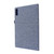 For Lenovo Tab P11 Pro Horizontal Flip TPU + Fabric PU Leather Protective Case with Name Card Clip(Dark Blue)