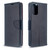 For Galaxy S20+ Litchi Texture Pure Color Horizontal Flip PU Leather Case with Holder & Card Slots & Wallet & Lanyard(Black)